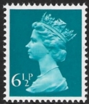 X872  6½p  CB  greenish blue   Harrison  U/M (MNH)