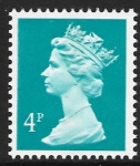 X863  4p CB  greenish blue  Harrison  U/M (MNH)
