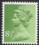 X881   8½p  2B  light yellowish green  Harrison U/M (MNH)