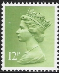 X895  12p  2B  yellowish green  Harrison  U/M (MNH)