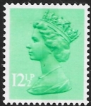 X898  12½p  CB light emerald   Harrison  U/M (MNH)
