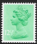X898eu  12½p  CB  light emerald with star underprint Type I  Harrison  U/M (MNH)