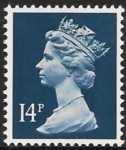 X903  14p CB deep blue  Harrison  U/M (MNH)