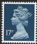 X910  17p CB  deep blue  Harrison   U/M (MNH)