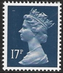 X911ea  17p LB  deep blue  Harrison U/M (MNH)