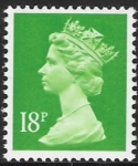 X913  18p CB bright green  Enschedé U/M (MNH)