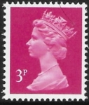 X930c  3p phos. magenta Type II  Harrison  U/M (MNH)