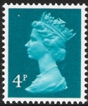 X932  4p  phos.  greenish blue  Harrison  U/M (MNH)