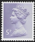 X934  5p  phos.  pale violet  Harrison U/M (MNH)