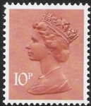 X888  10p  CB  orange brown Harrison  U/M (MNH)