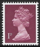 X925  1p  phos.  crimson  Harrison U/M (MNH)