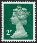 X926   2p  phos. myrtle green Type I  Harrison  U/M (MNH)