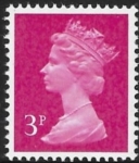 X930  3p  phos. magenta type I  Harrison  U/M (MNH)
