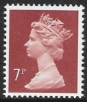 X937  7p  phos. brownish red  Harrison U/M (MNH)