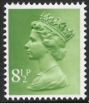 X938  8½p  phos.  yellowish green  Harrison  U/M (MNH)