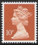 X940  10p phos.  dull orange  Harrison  U/M (MNH)