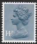 X946  14p  phos  grey-blue  Harrison  U/M (MNH)