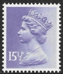 X948 15½p  phos.  pale violet  Harrison  U/M (MNH)