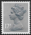 X952eu  17p  phos. grey-blue with Type 3 underprint  Harrison   U/M (MNH)