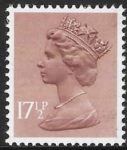 X953  17½p  phos.  pale chestnut  Harrison  U/M (MNH)