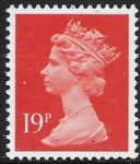 X956  19p  phos. bright orange red  Harrison  U/M (MNH)
