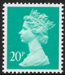X959  20p phos.  turquoise green  Harrison U/M (MNH)