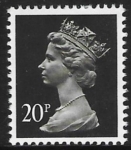 X960  20p phos.  brownish black  Harrison  U/M (MNH)