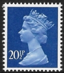 X961  20½p  phos.  ultramarine   Harrison  U/M (MNH)