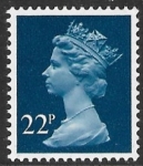 X962  22p  phos. blue  Harrison  U/M (MNH)