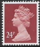 X968  24p  phos.  indian red  Harrison  U/M (MNH)