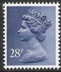 X975  28p  phos.  deep violet  Harrison  U/M (MNH)