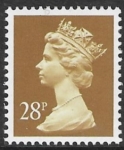 X976  28p  phos.  ochre  Harrison U/M (MNH)