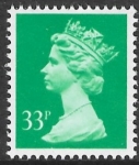 X984  33p  phos. light emerald  Harrison  U/M (MNH)