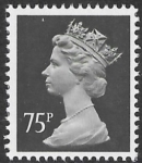 X994  75p ord. grey-black perf 15x14 type II Harrison  U/M (MNH)