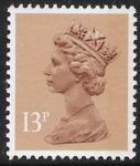 X1006  13p RB  pale chestnut  Questa  U/M (MNH