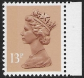 X1006ea  13p  LB  pale chestnut  Questa  U/M (MNH)