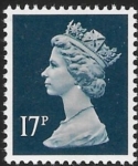 X1008  17p CB  deep blue   Questa  U/M (MNH)