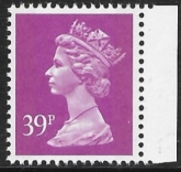 X1022  39p  2B bright mauve  Questa  U/M (MNH)