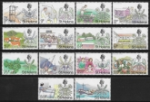 1971 St. Helena SG.261-74 Decimal Currency Definitives Set of 14 Values U/m (MNH)