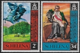 1971 St. Helena SG.279-80 150th Anniversary of Napoleon Set of 2 Values U/M (MNH)