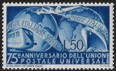 1949 Italy SG.725  75th Anniv. of UPU  U/M (MNH)