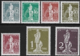 1949 Berlin - SG.B54/60 Western Sector. 75th Anniversary UPU. u/m (MNH)