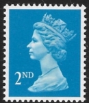 SG.1451 2nd CB bright blue Litho Questa  perf  15x14  gummed U/M (MNH)