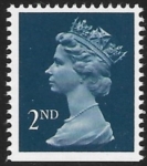 SG.1511 2nd CB deep blue imperf bottom Photo Harrison perf 15x14 gummed  U/M (MNH)