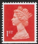 SG.1516 1st phos orange red imperf bottom   Litho Walsall perf 14  gummed U/M (MNH)