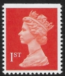 SG.1516 1st phos orange red imperf top  Litho Walsall perf 14  gummed U/M (MNH)