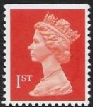 SG.1516c 1st phos orange red imperf  top   Litho Walsall perf 13  gummed U/M (MNH)