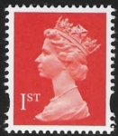 SG.1666 1st phos bright orange red Photo Harrison elliptical perf 15x14  gummed U/M (MNH)