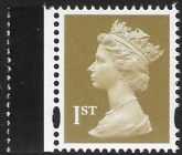 SG.1668 1st 2B Gold  Photo Questa  blue fluor ex DX29   U/M (MNH)