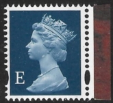 SG.1669 E' 2B deep blue.Enschedé. ex DX28 U/M (MNH)